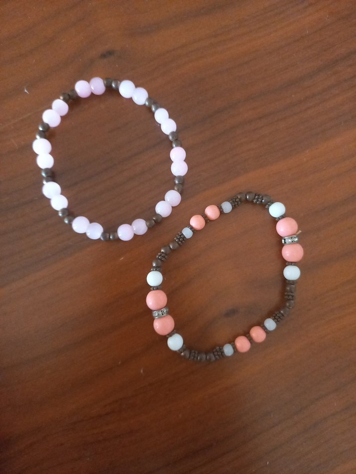 Renkli Boncuklu Bohem Bileklik Seti - Görsel 3