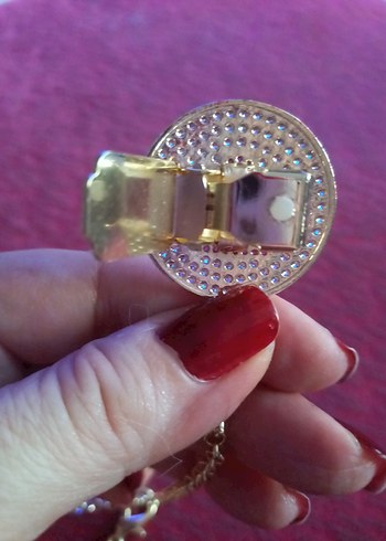 Zirkon taşlı emzik zinciri - Görsel 3