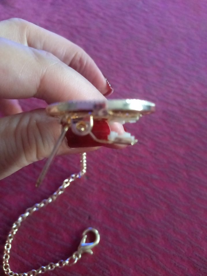 Zirkon taşlı emzik zinciri - Görsel 2