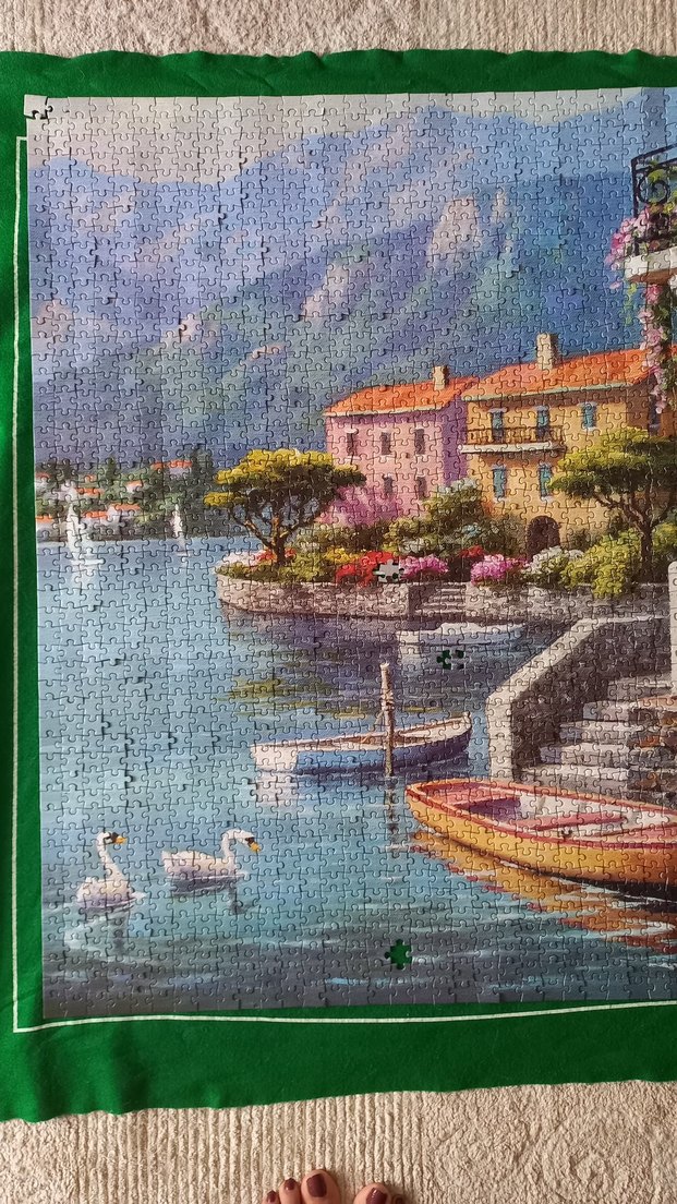 Renkli Manzara Puzzle - Görsel 2