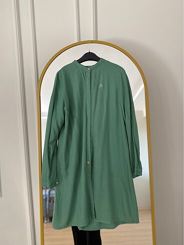 yeşil tunik