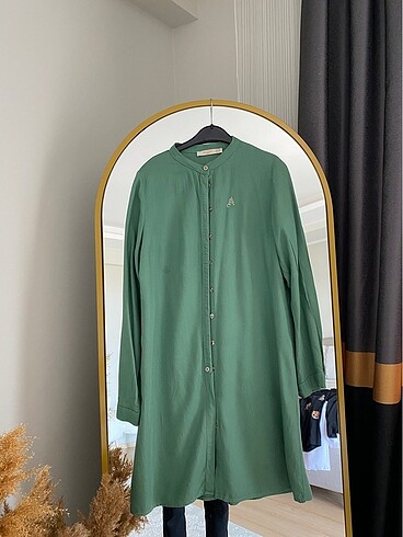 yeşil tunik