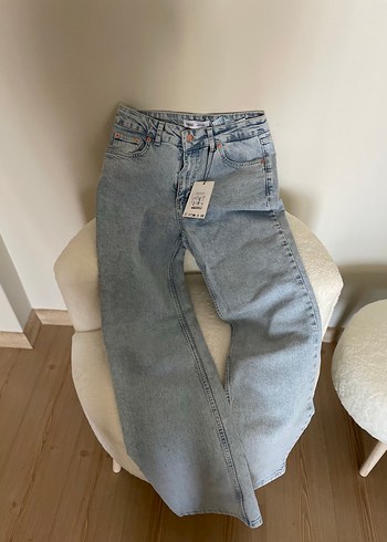 Gri Baskılı Salaş Midi Kadın Jean