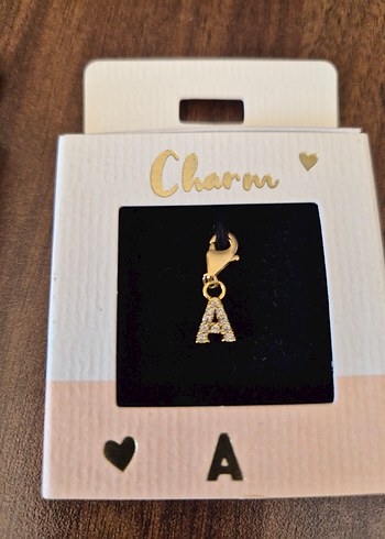 Parlak Gold Kolye ve Charm - Görsel 3