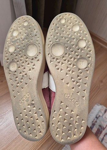 Ecco orijinal Bordo Süet ayakkabı - Görsel 4