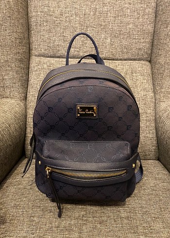 Lacivert pierre cardin sırt çantası