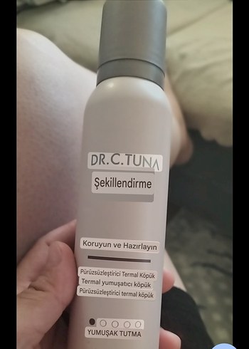 Farmasi Dr. C. Tuna Isıya Karşı Koruyucu Saç Köpüğü - Görsel 2