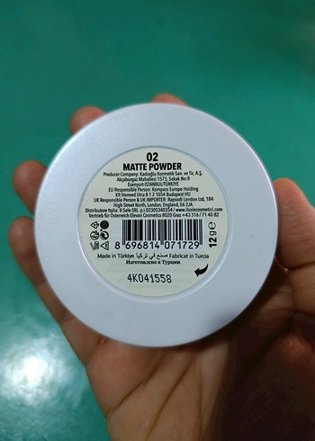 Gabrini Profesyonel Mat Pudra Bej - Görsel 2