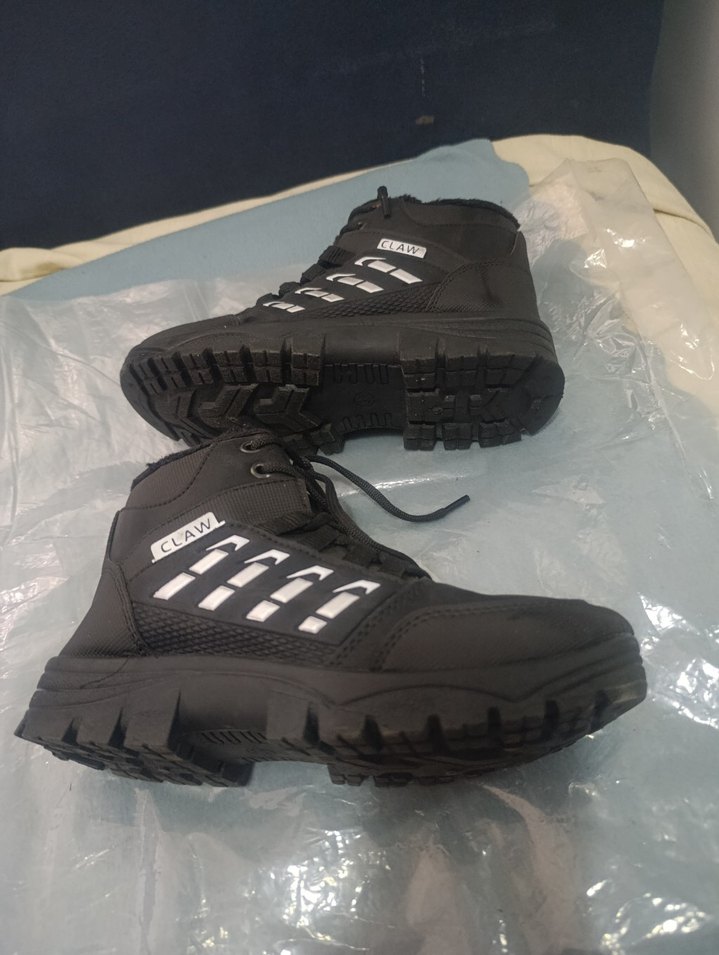 Siyah Bağcıklı Erkek Outdoor Bot - Görsel 3