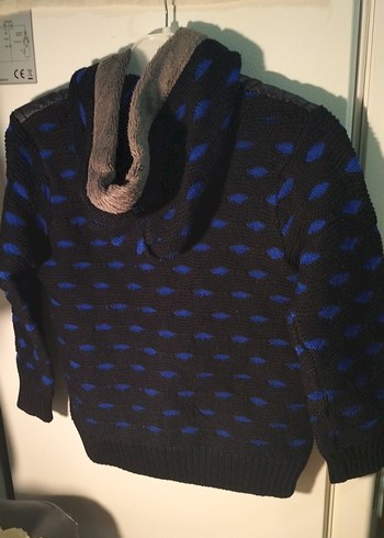 Erkek Çocuk Lacivert Fermuarlı Ceket - Görsel 7