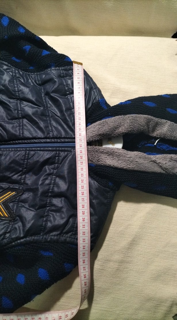 Erkek Çocuk Lacivert Fermuarlı Ceket - Görsel 5