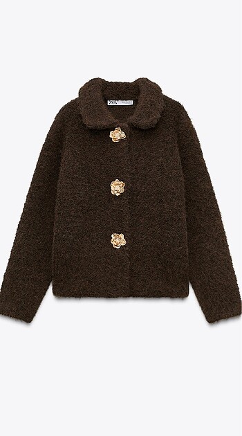 Zara Suni Kürk Hırka