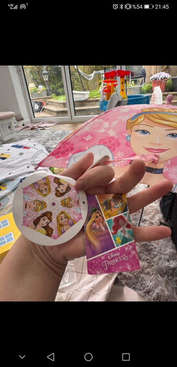 Disney Prenses şemsiyesi lisanslı - Görsel 4