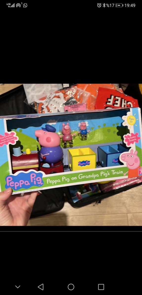 Peppa Pig Büyükbaba Domuz Treni Oyuncak Seti - Görsel 2