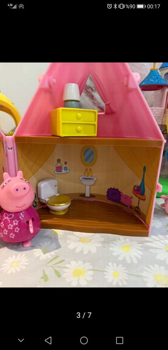 Peppa Pig Renkli Oyun Evi Seti - Görsel 3