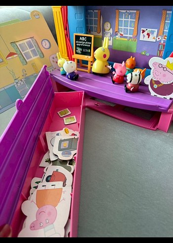 Peppa Pig Temalı Oyuncak Sahne Seti - Görsel 2