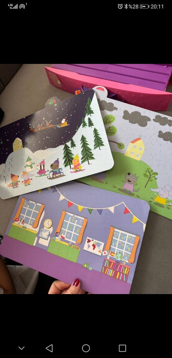 Peppa Pig Temalı Oyuncak Sahne Seti - Görsel 4