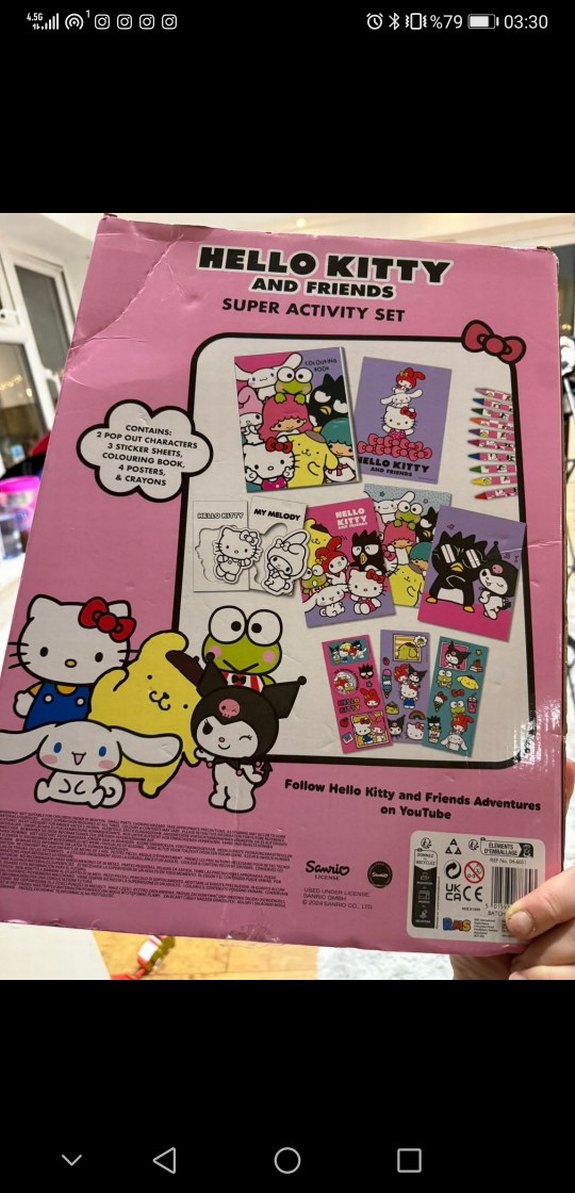 Dev boyutta Hello Kitty  Etkinlik Seti - Görsel 3