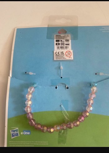 Pembe Taçlı ve Boncuklu Çocuk Takı Aksesuarı - Görsel 2