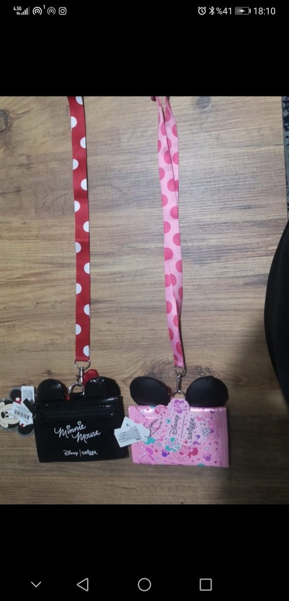 Orjinal Disney lisanslı Miki mouse & Minnie cüzdan - Görsel 2