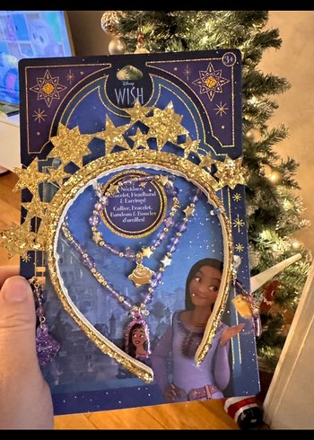 Disney wish prenses aksesuar Çocuk Takı Seti - Görsel 5