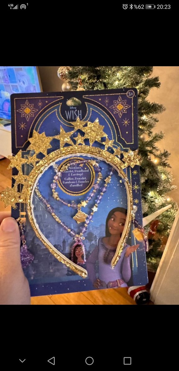 Disney wish prenses aksesuar Çocuk Takı Seti - Görsel 5