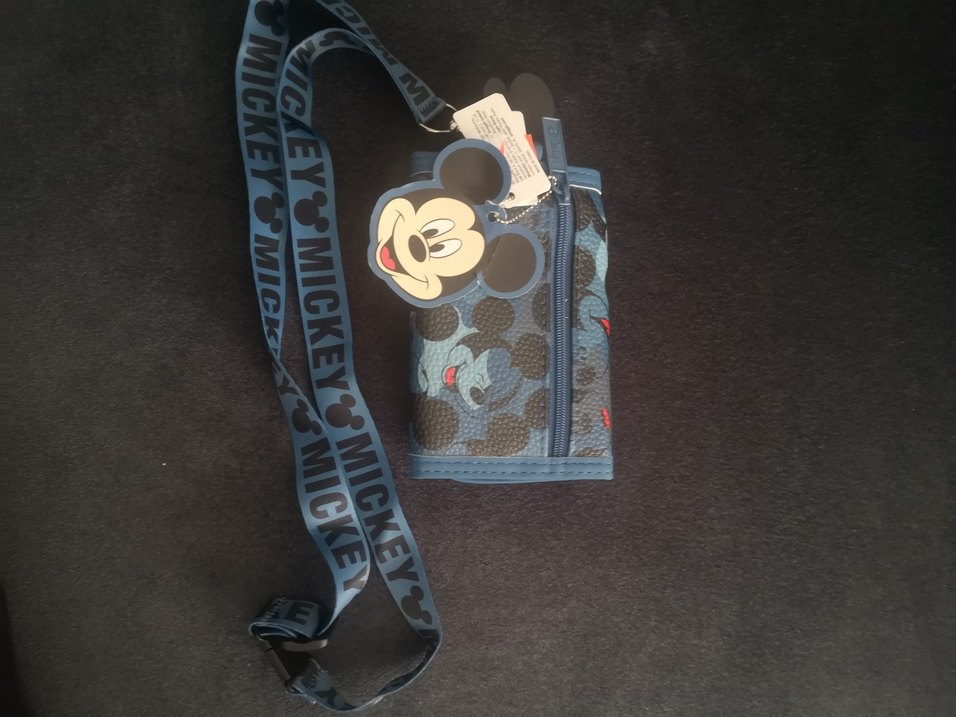 Mickey Mouse Baskılı Fermuarlı Çocuk Cüzdanı - Görsel 2