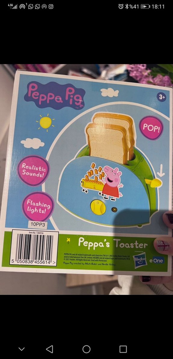 Peppa Pig  Tost Makinesi - Görsel 4