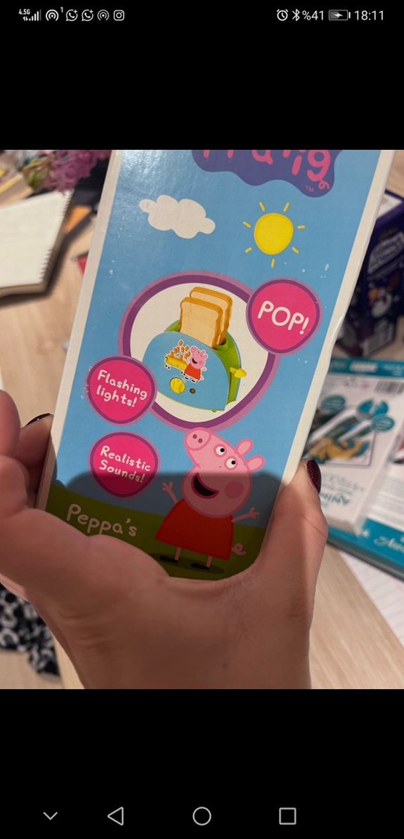 Peppa Pig  Tost Makinesi - Görsel 2