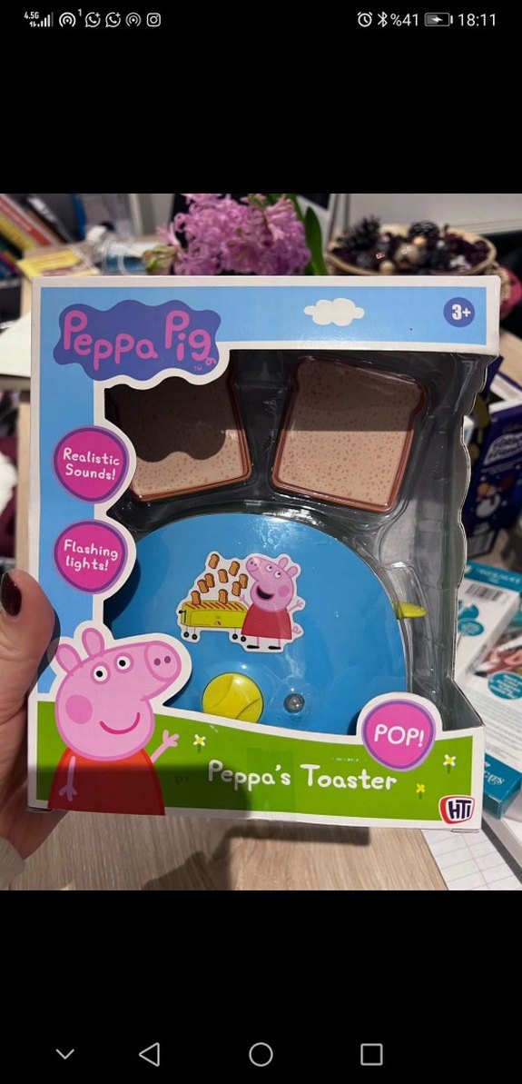 Peppa Pig  Tost Makinesi - Görsel 3