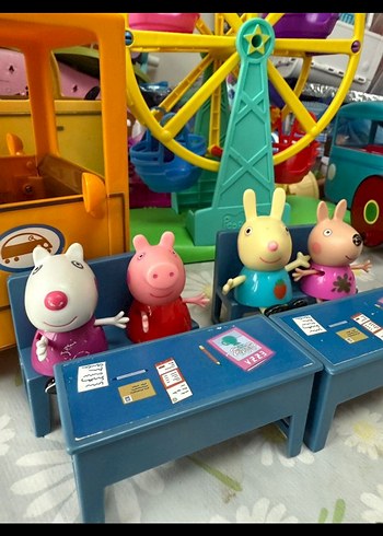 Peppa Pig okul /sınıf set - Görsel 2