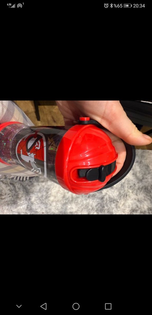 Spiderman vonem Renkli Disney Kırmızı Çocuk Matara - Görsel 5