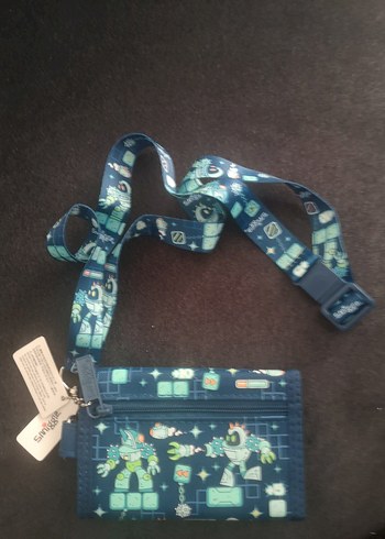 Mavi Baskılı simmigle lisanslı Çocuk Cüzdanı - Görsel 2