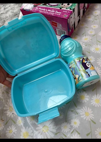Bluey Mavi Renkli Çocuk Beslenme Kutusu ve Matara - Görsel 2