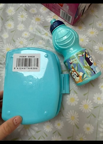 Bluey Mavi Renkli Çocuk Beslenme Kutusu ve Matara - Görsel 3