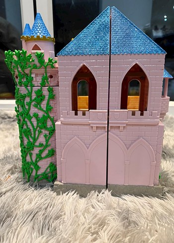 Disney Pembe Pastel Renkli Prenses Şatosu Oyuncak - Görsel 5