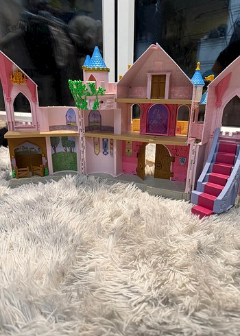 Disney Pembe Pastel Renkli Prenses Şatosu Oyuncak - Görsel 2