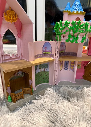 Disney Pembe Pastel Renkli Prenses Şatosu Oyuncak - Görsel 4