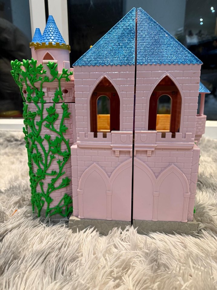 Disney Pembe Pastel Renkli Prenses Şatosu Oyuncak - Görsel 5