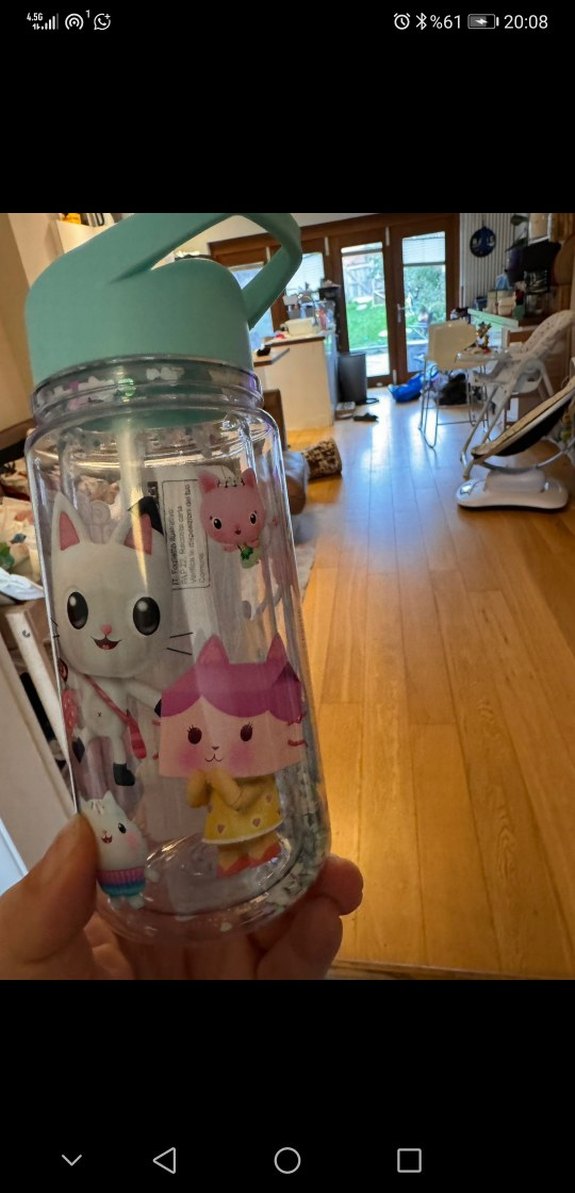 Gabby's Dollhouse Çocuk Suluk Turkuaz - Görsel 2