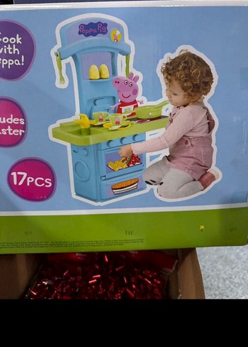 Peppa Pig Mini Mutfak Seti ve Tost Makinesi - Görsel 3