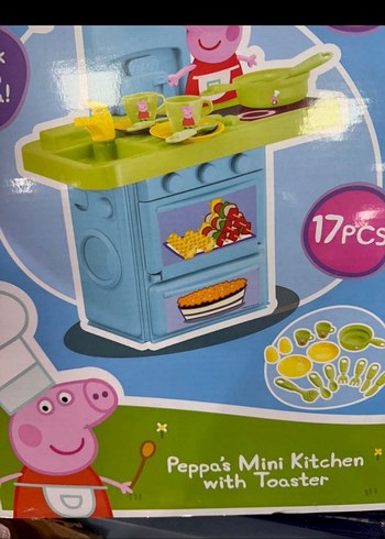 Peppa Pig Mini Mutfak Seti ve Tost Makinesi - Görsel 4