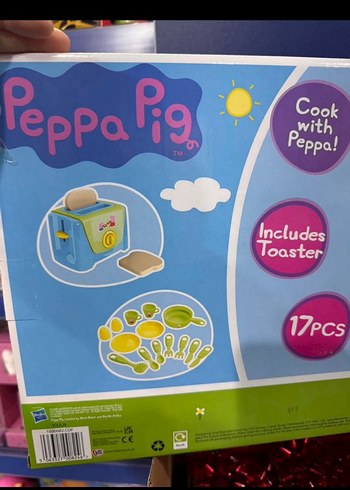 Peppa Pig Mini Mutfak Seti ve Tost Makinesi - Görsel 2