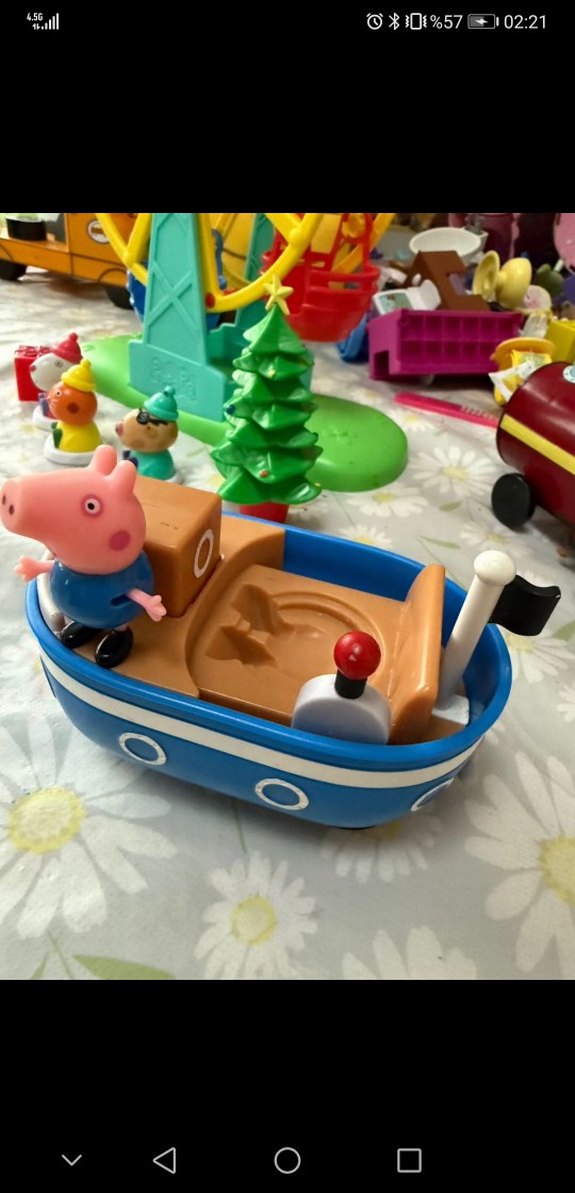 Peppa Pig Tekne Oyun Seti - Görsel 2
