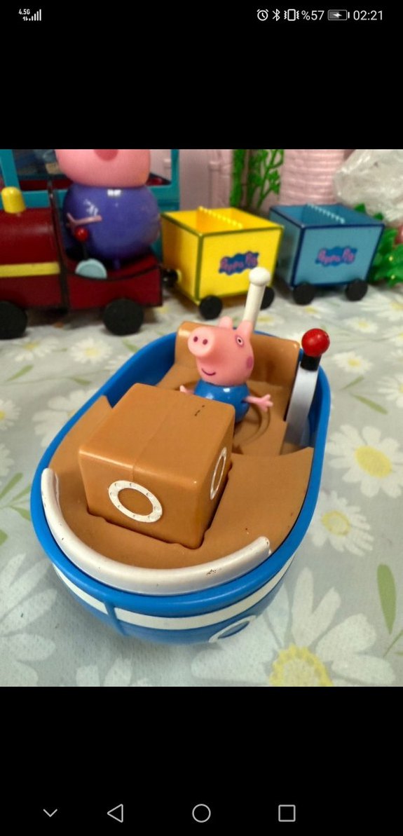 Peppa Pig Tekne Oyun Seti - Görsel 3