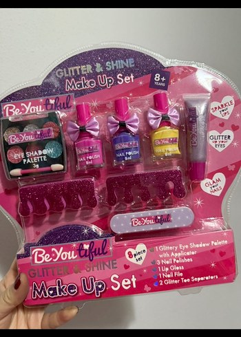 Glitter & Shine Çocuk Makyaj Seti - Görsel 2