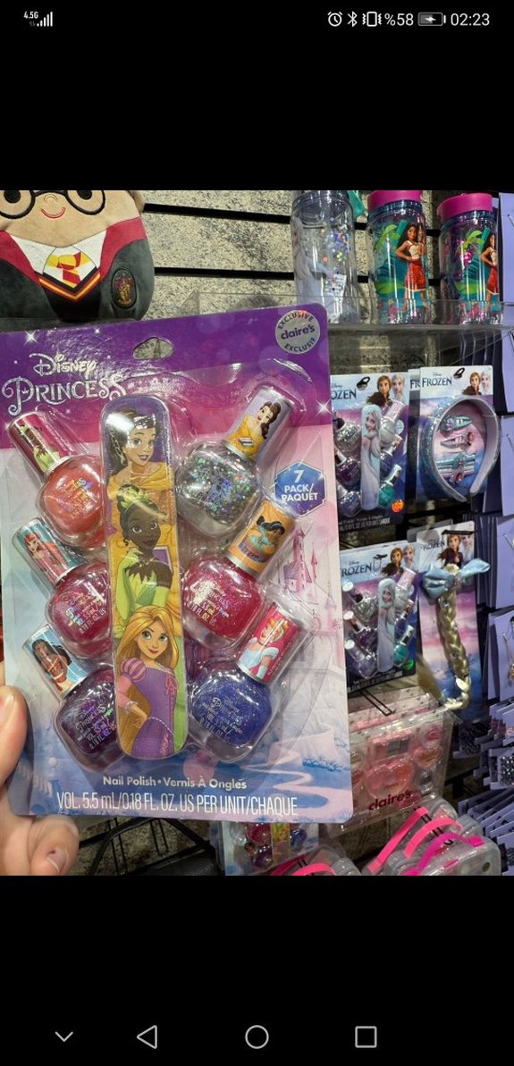 Süslü minik hanumlar için disney prensej
Oje seti - Görsel 2