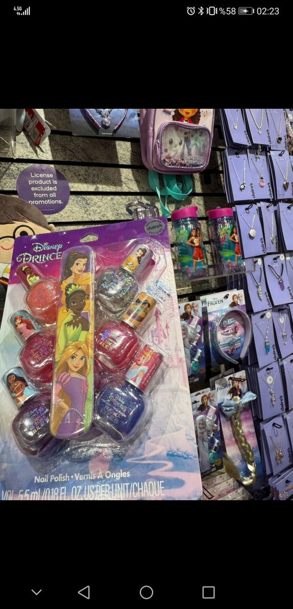 Süslü minik hanumlar için disney prensej
Oje seti - Görsel 3