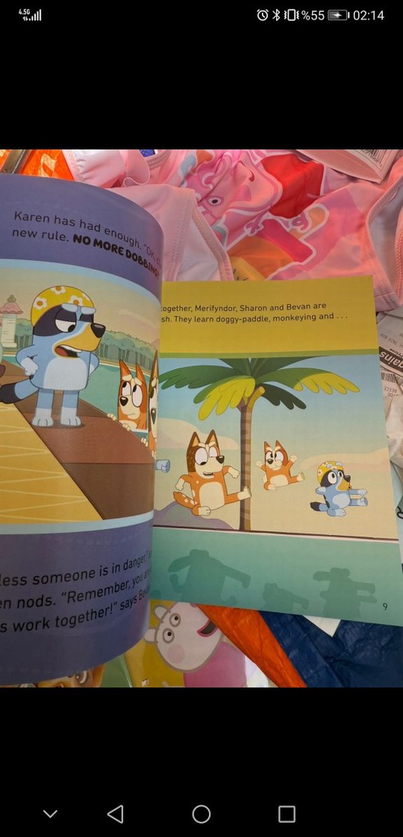 Bluey swim school - Görsel 5