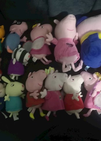 Peppa Pig peluş karekter koleksıyonu - Görsel 4